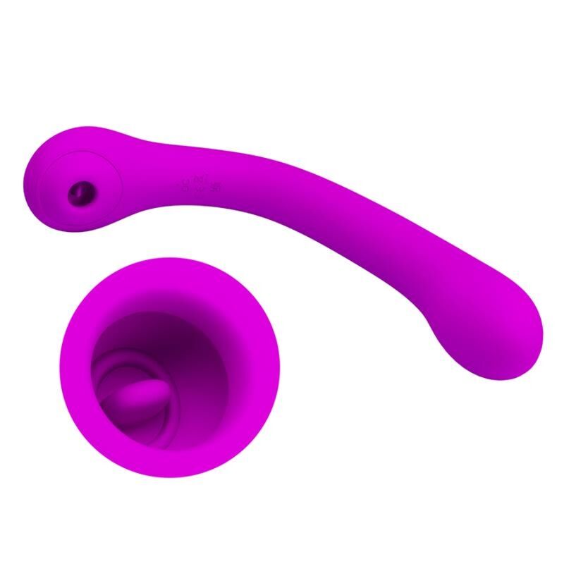Pretty Love Alex Vibrator & Klitoris-Sauger – Lila