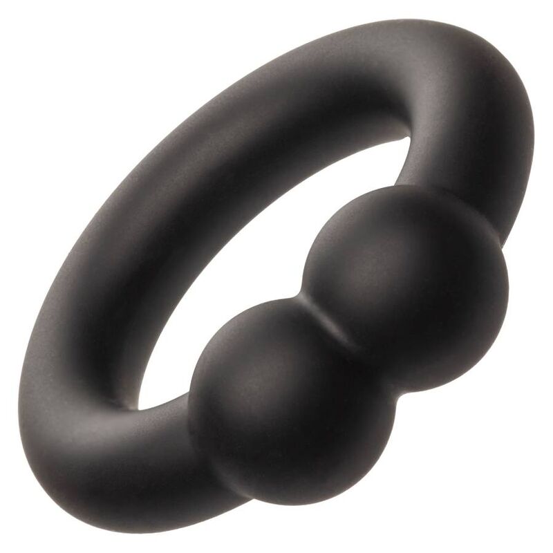 CalExotics Alpha Liquid Silicone Muscle Ring – Schwarz