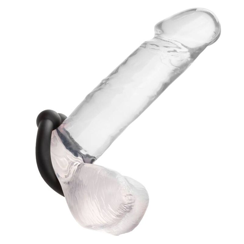 CalExotics Alpha Liquid Silicone Muscle Ring – Schwarz