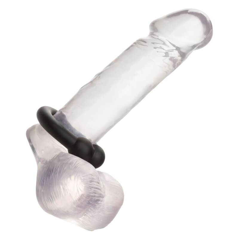 CalExotics Alpha Liquid Silicone Muscle Ring – Schwarz