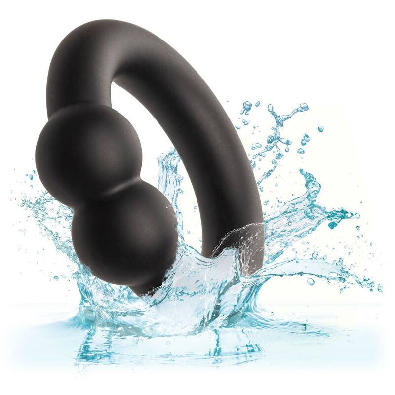 CalExotics Alpha Liquid Silicone Muscle Ring – Schwarz