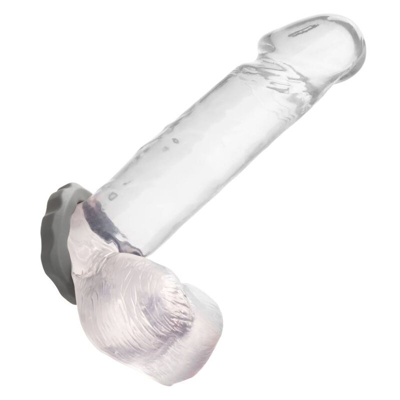 CalExotics Alpha Liquid Silicone Erect Ring – Grau