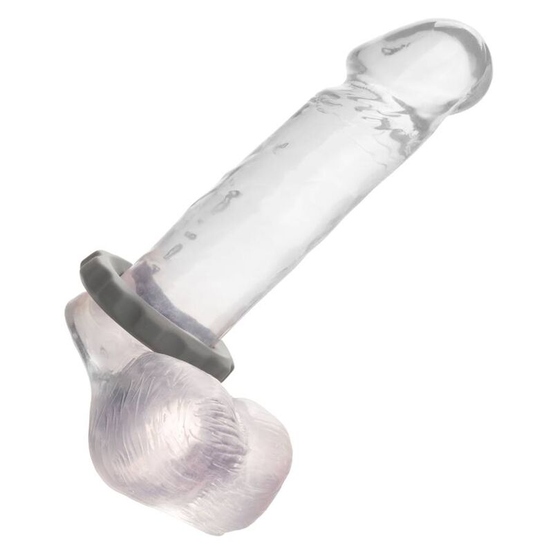 CalExotics Alpha Liquid Silicone Erect Ring – Grau