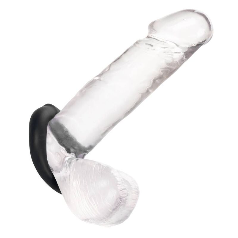 CalExotics Alpha Liquid Silicone Optimum Ring – Schwarz