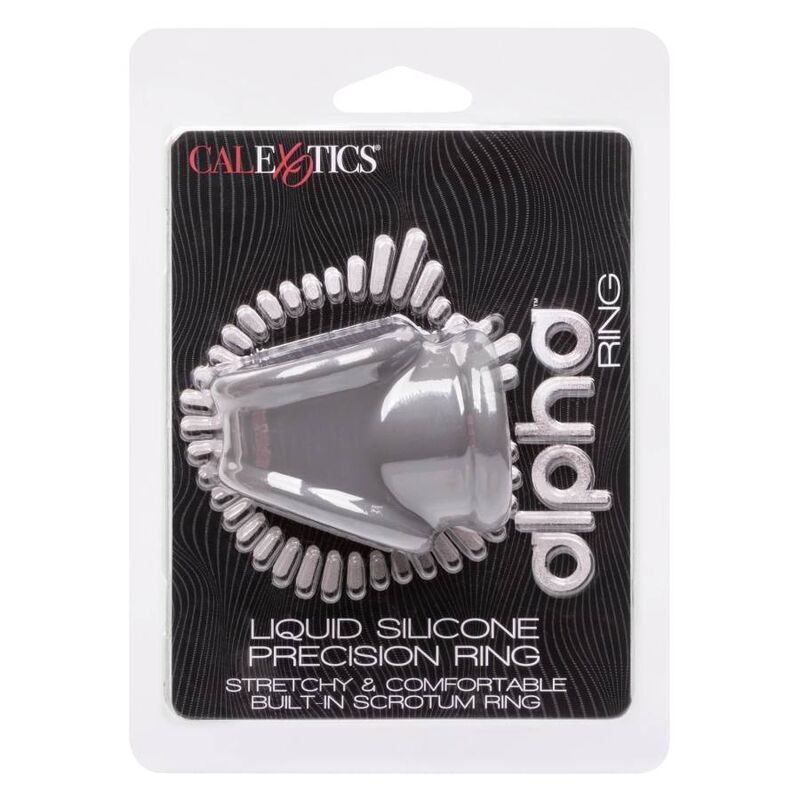 CalExotics Alpha Liquid Silicone Precision Ring – Grau