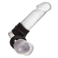 CalExotics Alpha Liquid Silicone Dual Magnum Ring – Schwarz