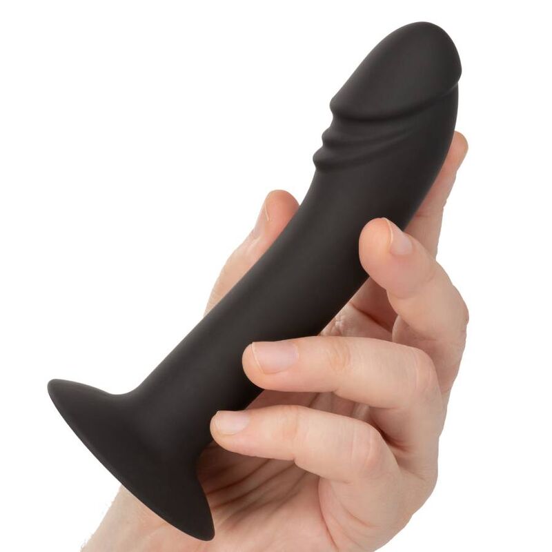 CalExotics Silikon Gebogener Anal-Stud mit Saugnapfbasis