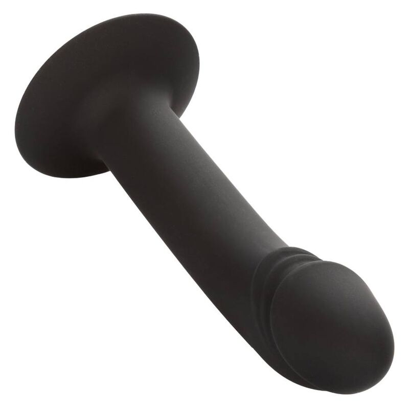 CalExotics Silikon Gebogener Anal-Stud mit Saugnapfbasis