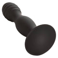 CalExotics Silikon Gerippter Anal Stud mit Saugnapfbasis