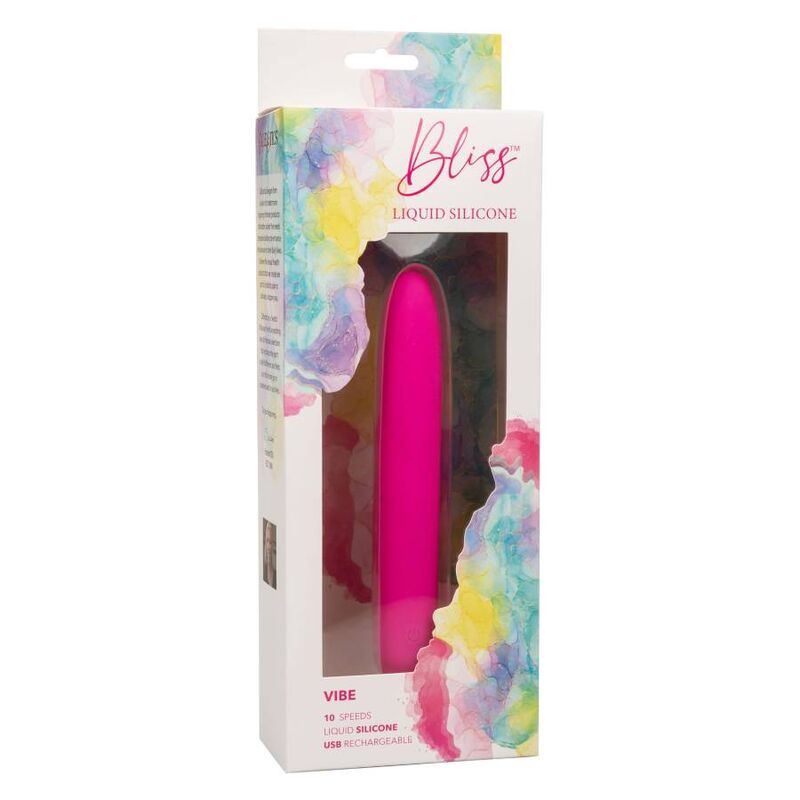 CalExotics Bliss Liquid Silicone Vibe – Rosa