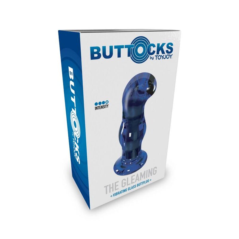 Toyjoy The Gleaming Vibrierender Glas-buttplug