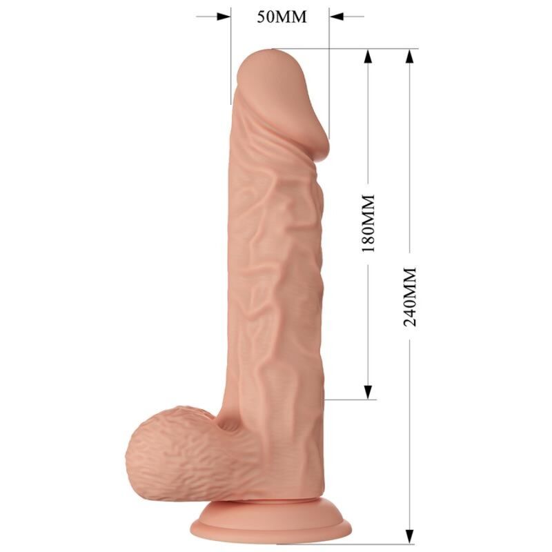 Baile Schöne Begegnung Buraq Flexibler Realistischer Dildo 24 CM...
