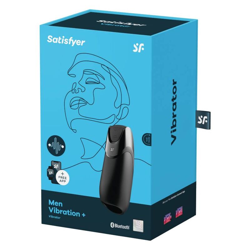 Satisfyer Men Vibration+ Schwarz