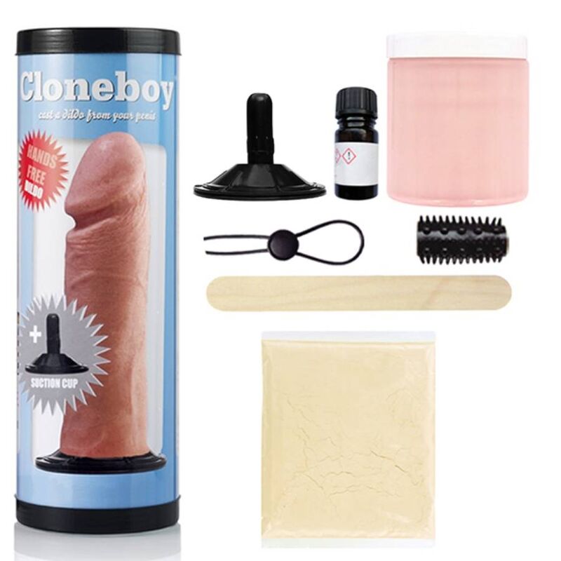 Cloneboy Dildo & Saugkappe Rosa
