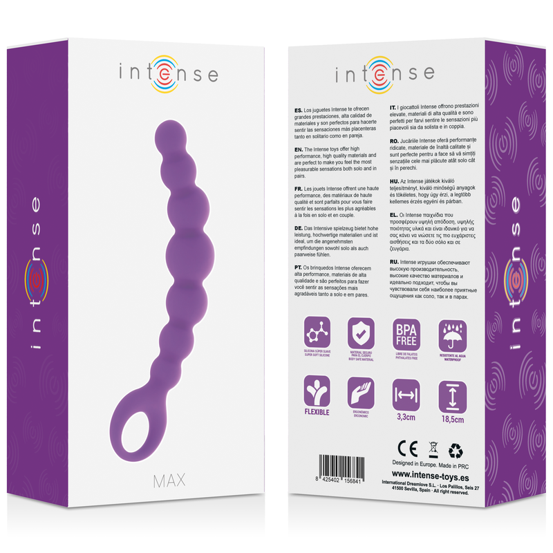 Intense Analperlen Max – lila