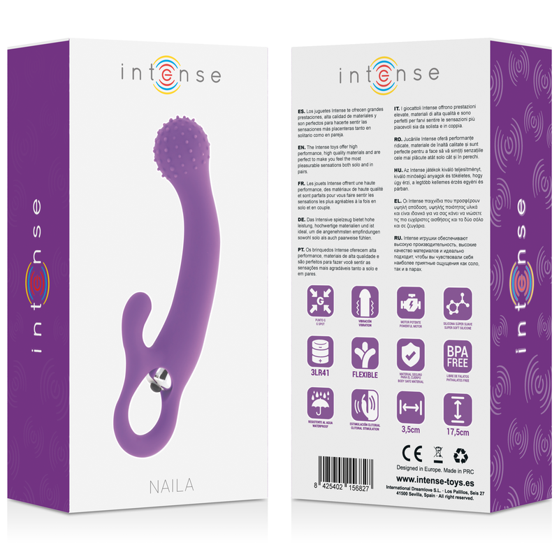 Intense – Naila Vibrierendes Silikonflieder