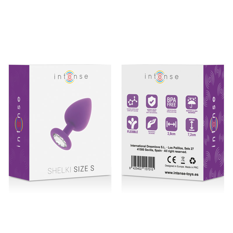 Intense Shelki S Plug Anal – lila