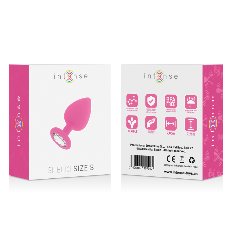 Intense Shelki S Plug Anal Fuchsia