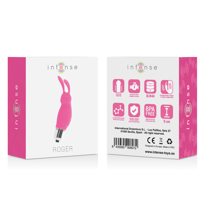 Intense Fun Toys Kaninchen Roger Rosa