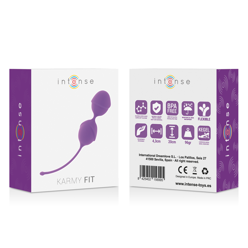 Intense Karmy Fit Kegel Silikon – lila