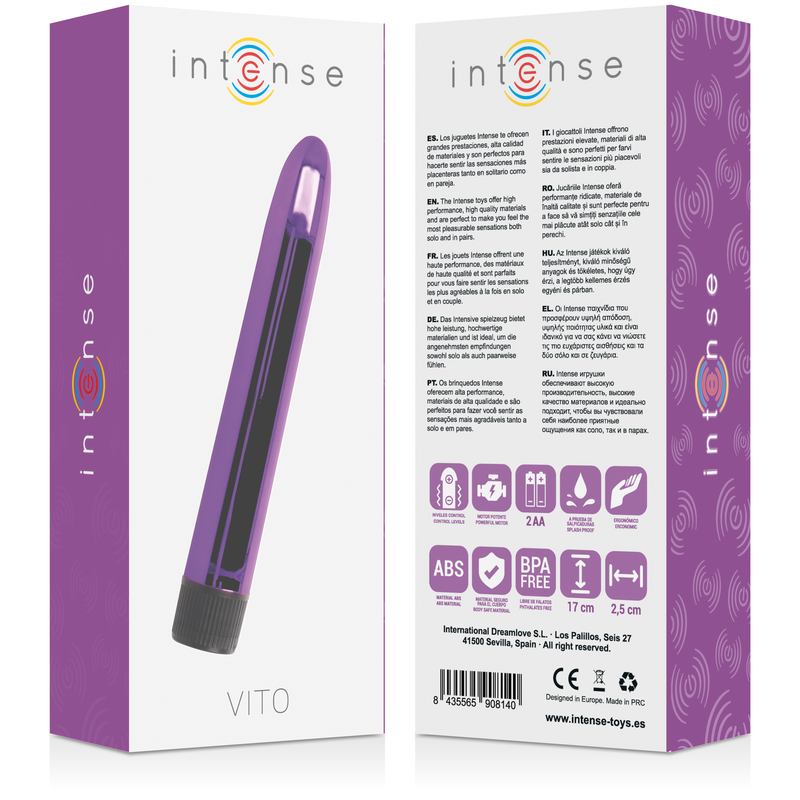 Intense Fun Toys Vito Lila Vibrator