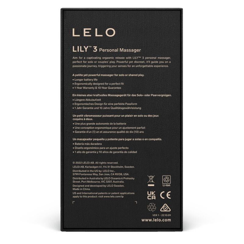 LELO Lily 3 Persönliches Massager - Polargrün