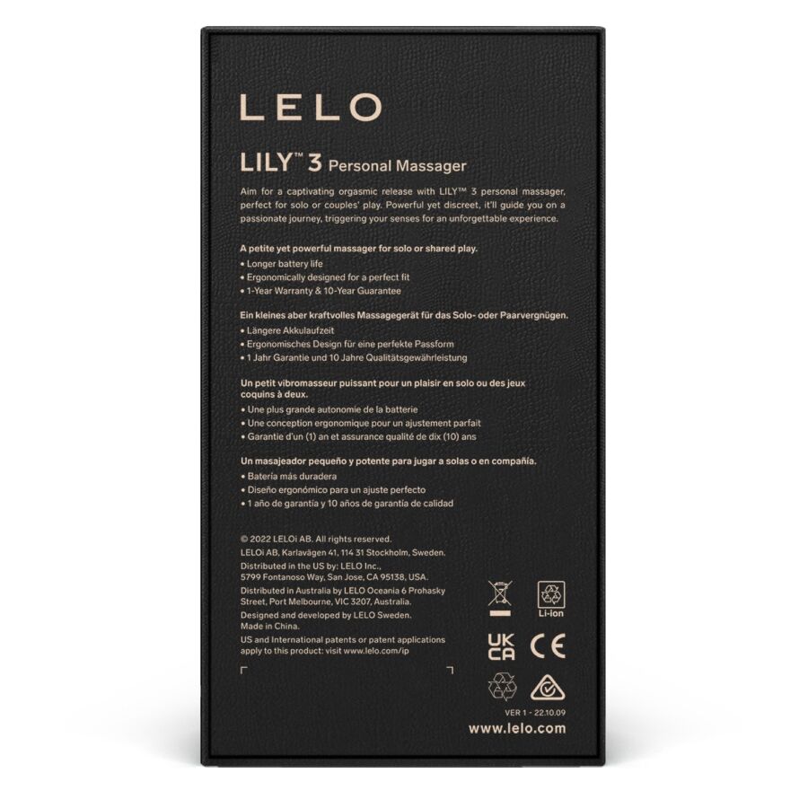LELO Lily 3 Persönliches Massager - Lavendel