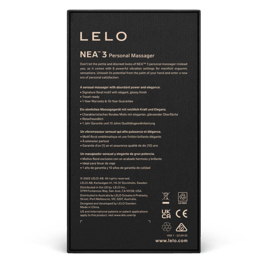 LELO Nea 3 Persönliches Massager - Blau