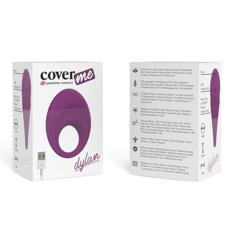 Coverme Dylan Wiederaufladbarer Ring + Watchme-fernbedienung