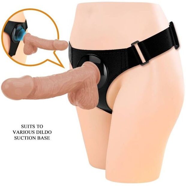 Pretty Love Universal-Harness-Hose mit Dildo Jerry 21,8 cm