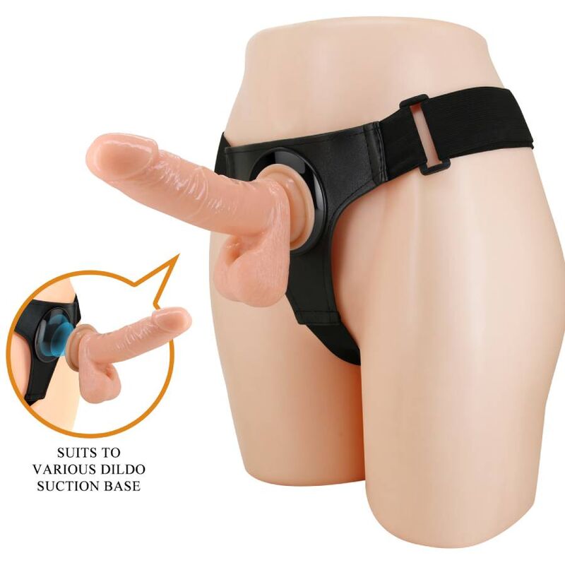 Pretty Love Universal-Harness-Hose mit Dildo Tom 20 cm