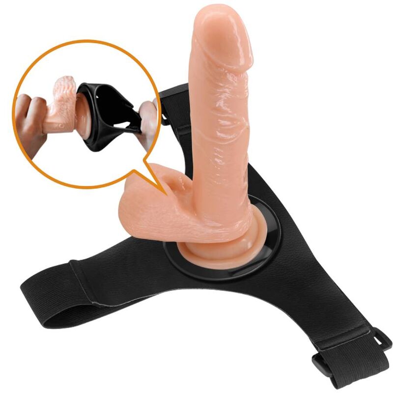 Pretty Love Universal-Harness-Hose mit Dildo Tom 20 cm