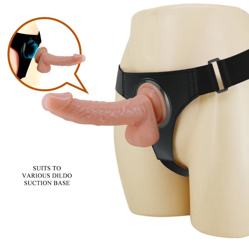 Pretty Love Universal-Harness-Hose mit Dildo Kevin 19 cm