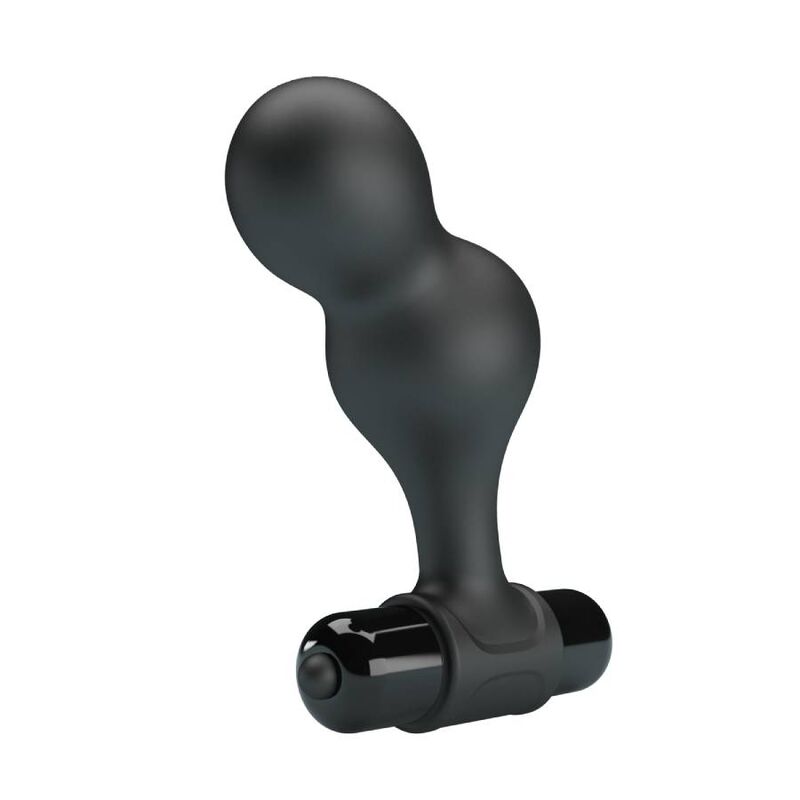 Mr. Play Silikon Vibrierender Analplug – Schwarz