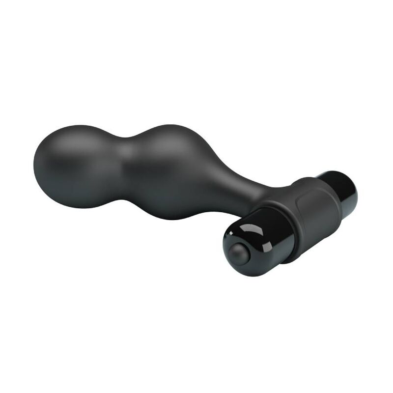 Mr. Play Silikon Vibrierender Analplug – Schwarz