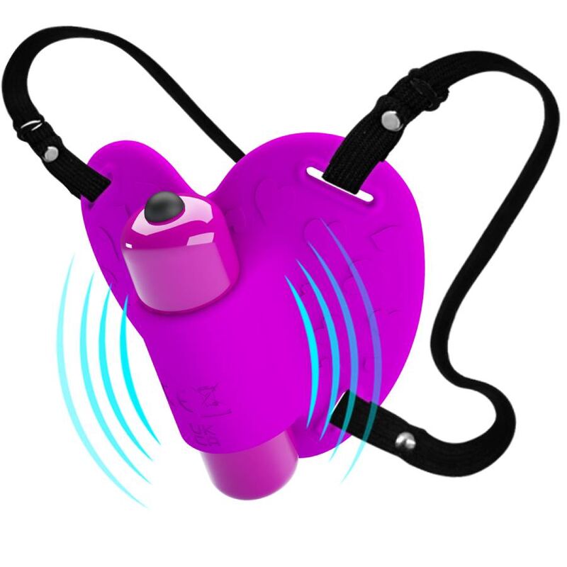 Pretty Love Heartbeat Klitoris-Massager 10 Modi – Lila