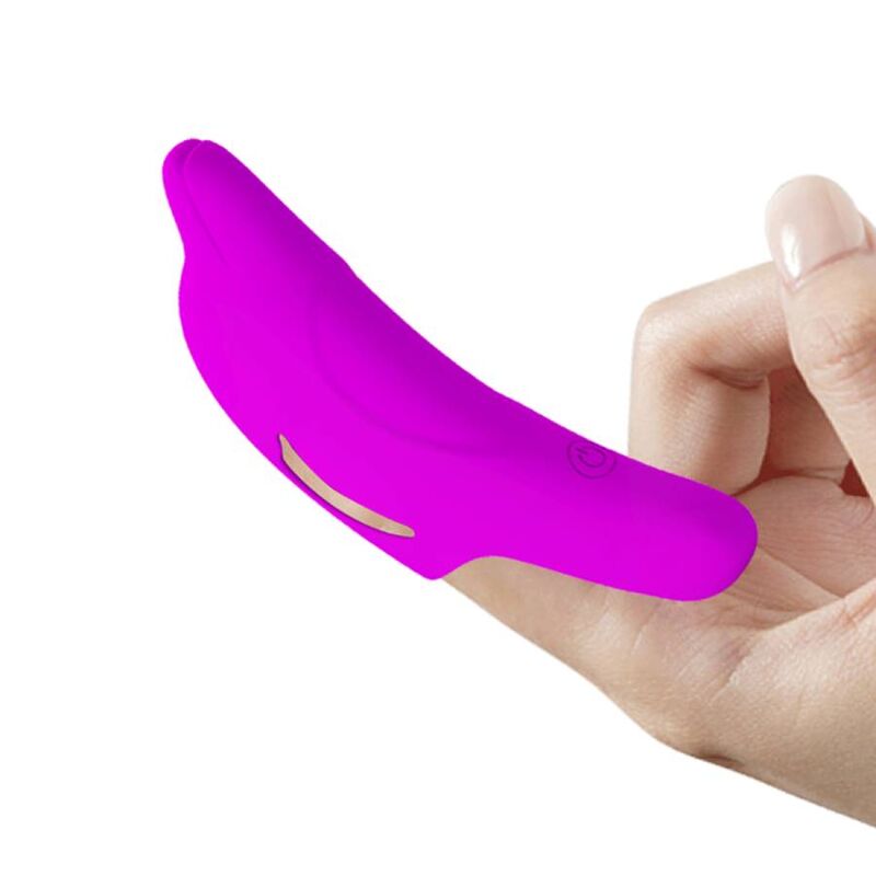 Pretty Love Delphini Delphin-Fingervibrator 10 Modi – Lila