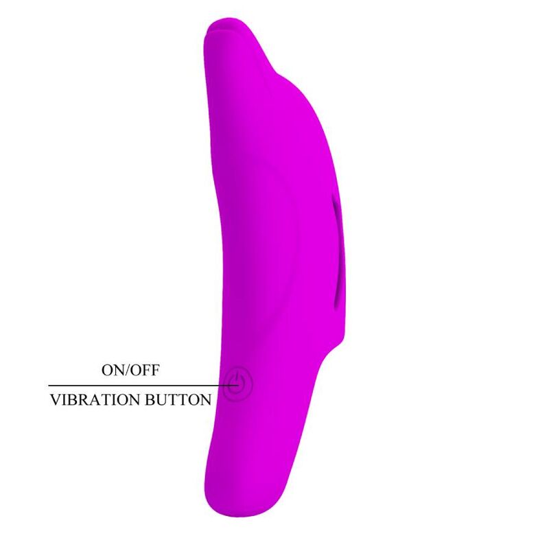 Pretty Love Delphini Delphin-Fingervibrator 10 Modi – Lila