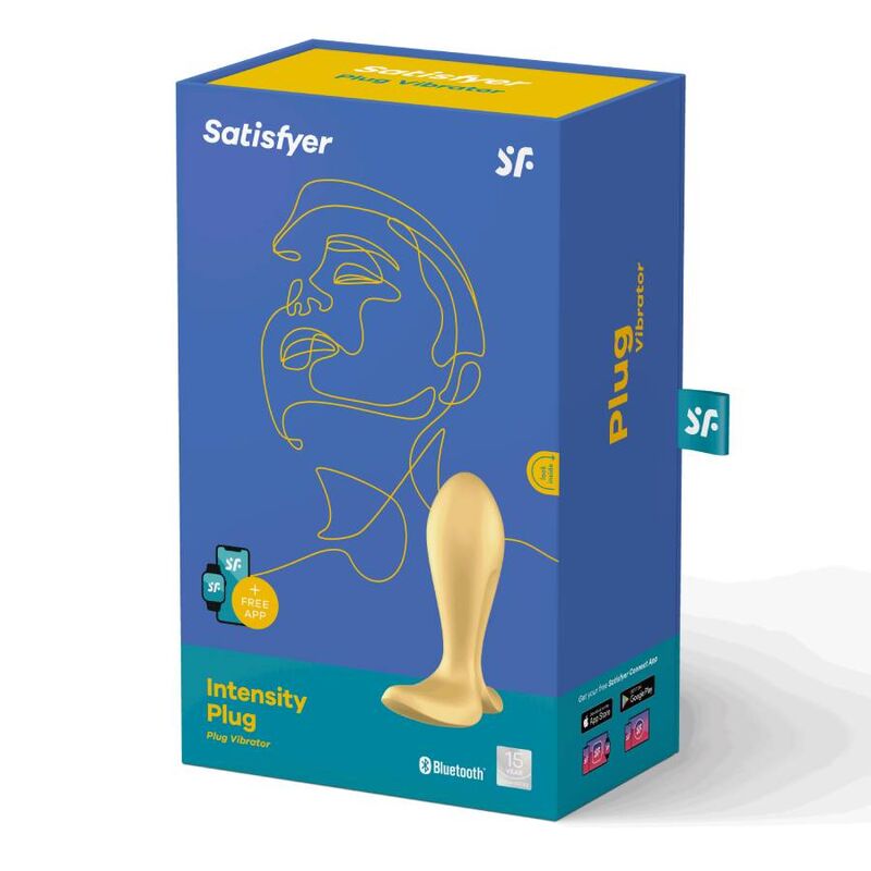 Satisfyer Intensity Plug Analplug – Gold