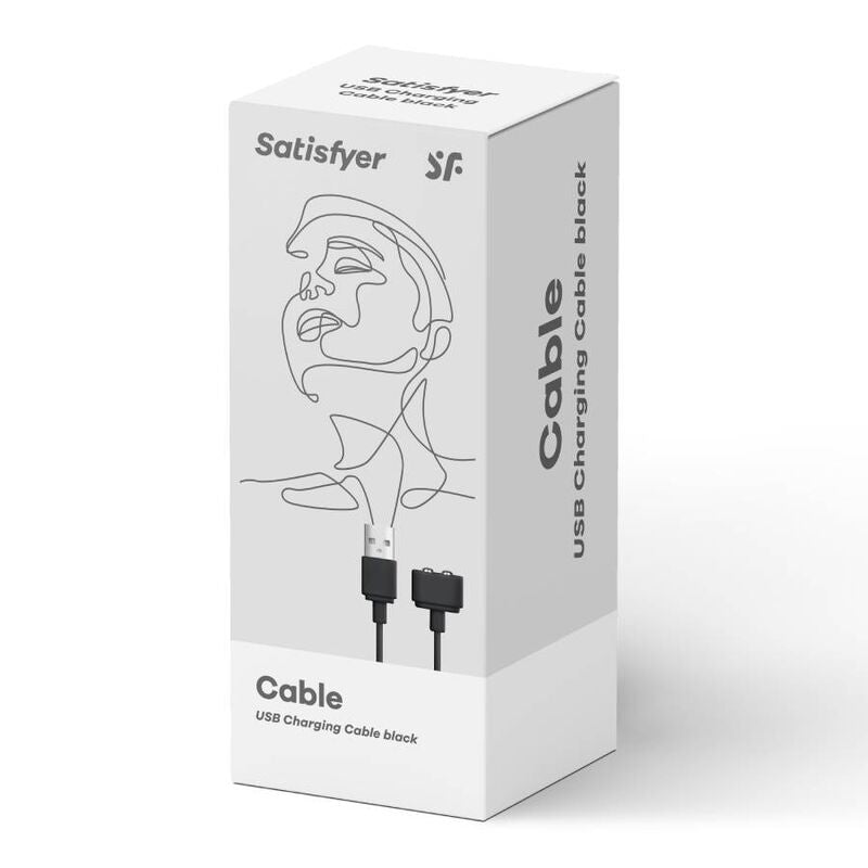 Satisfyer USB-Ladekabel – Schwarz
