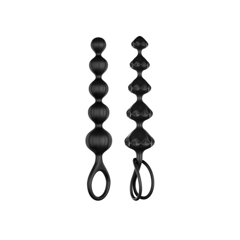 Satisfyer Love Beads Analperlen – Schwarz