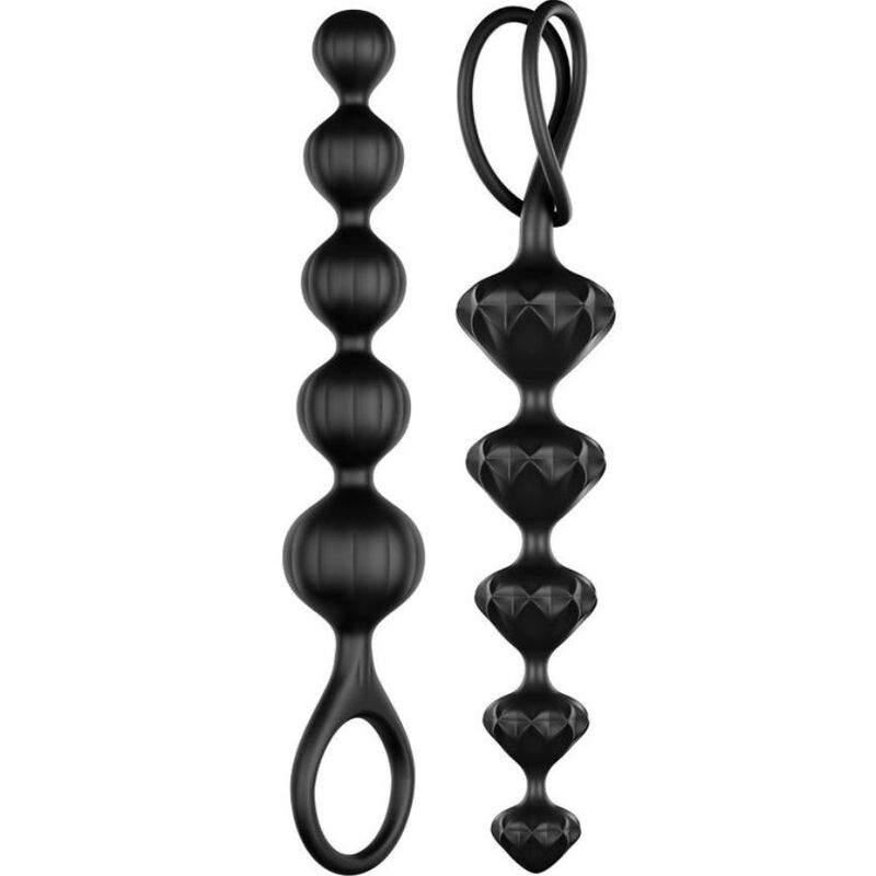 Satisfyer Love Beads Analperlen – Schwarz