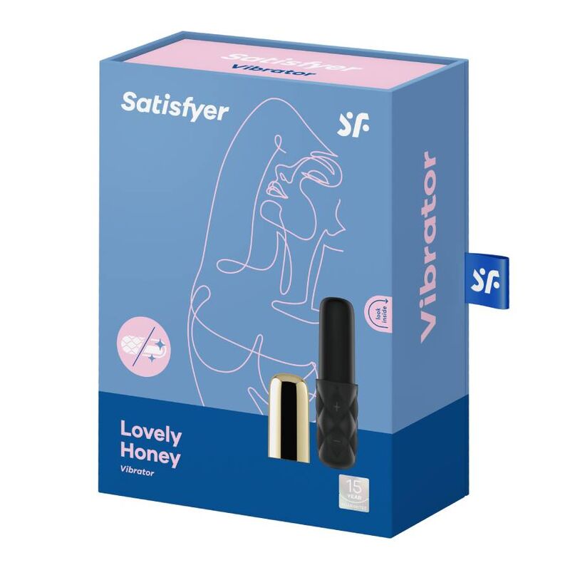 Satisfyer Sparkling Darling Vibrator mit abnehmbarer Kappe – Gold