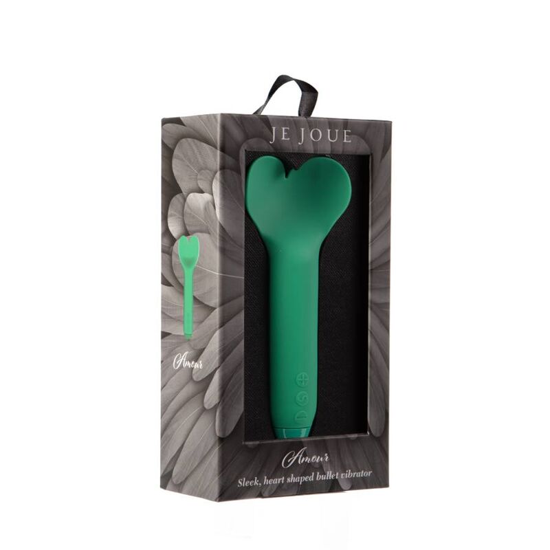 Je Joue Amour Bullet-Vibrator Herzspitze – Emerald Grün