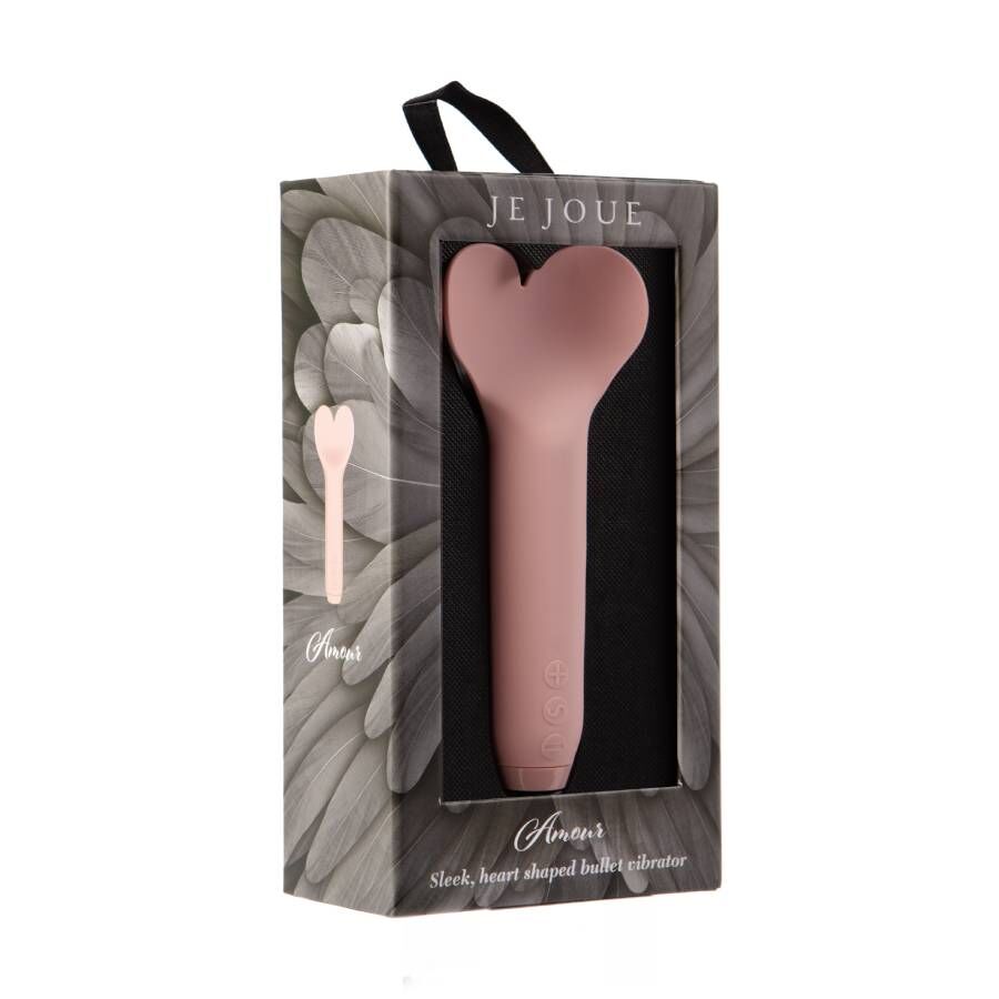 Je Joue Amour Bullet-Vibrator Herzspitze – Hellrosa