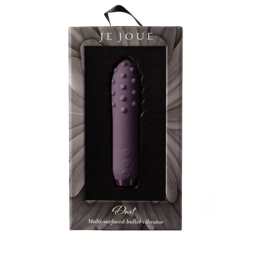 Je Joue Duet Bullet-Vibrator Multi-Oberfläche – Lila