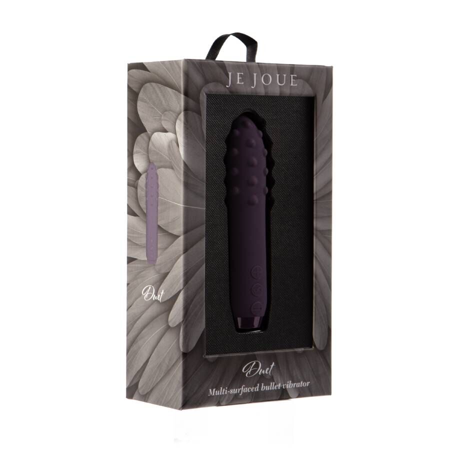 Je Joue Duet Bullet-Vibrator Multi-Oberfläche – Lila
