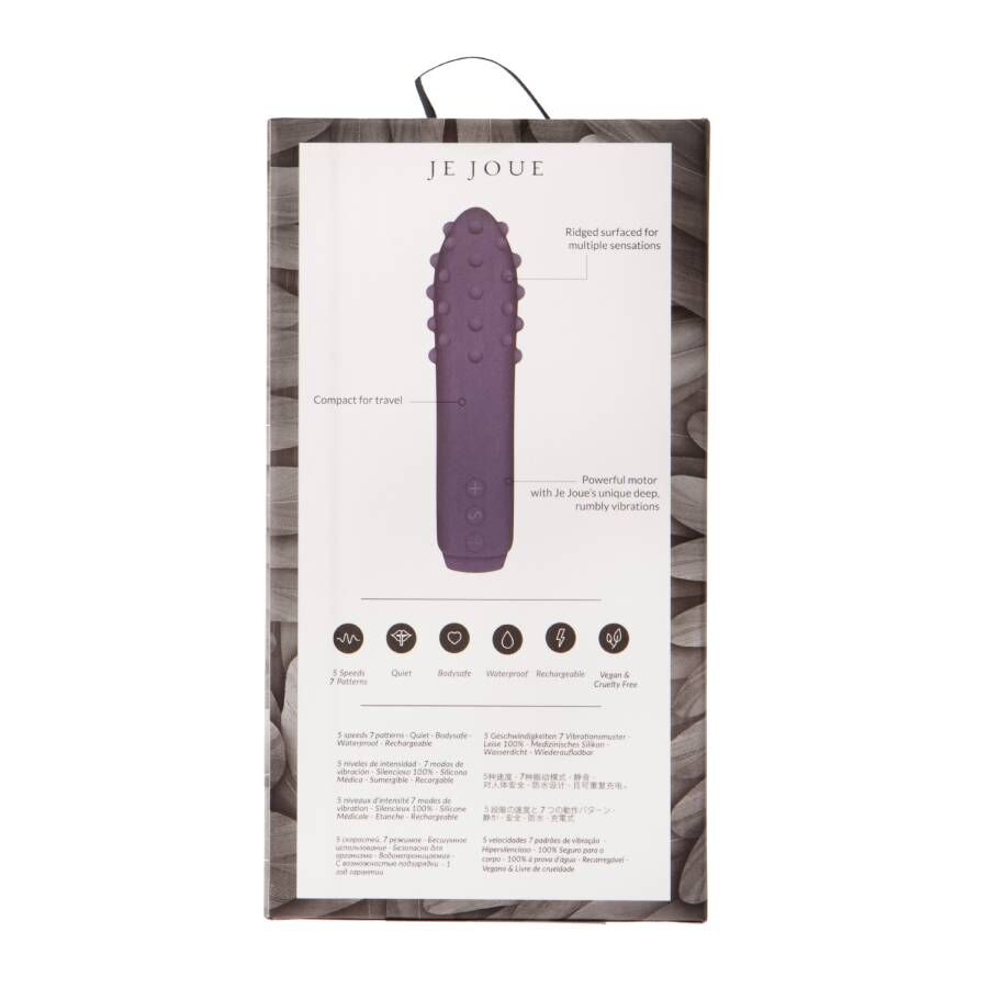 Je Joue Duet Bullet-Vibrator Multi-Oberfläche – Lila