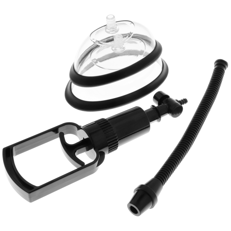 Intense Pump Vaginale Handpumpe mit Zwei Austauschbaren Bechern