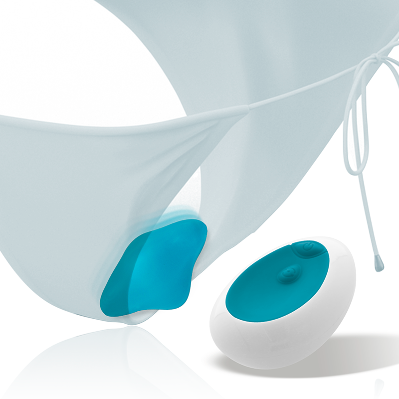 Intense Samantha Pantie Fernbedienung Blau